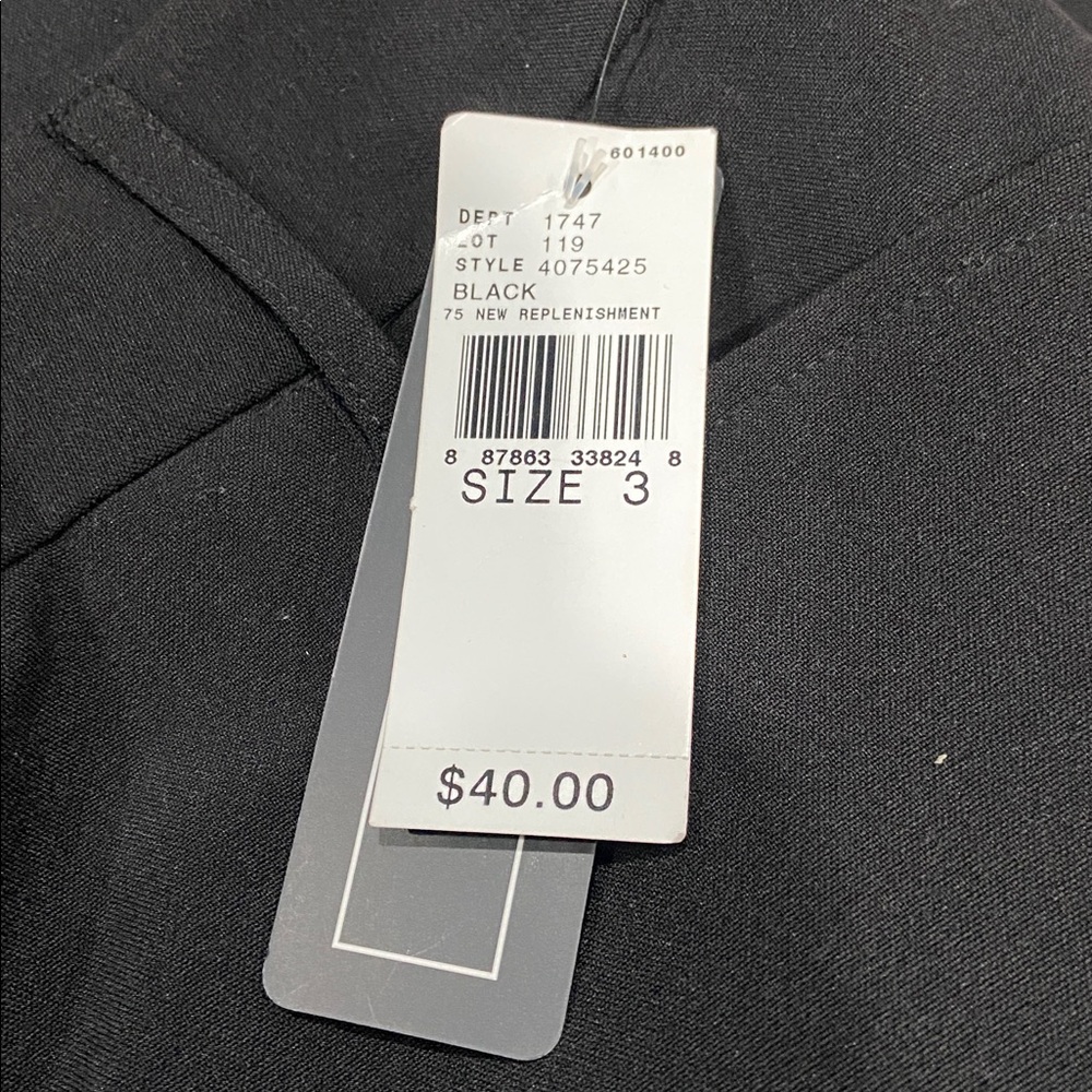 A. Byer Classic Black Pants - Picture 3 of 8